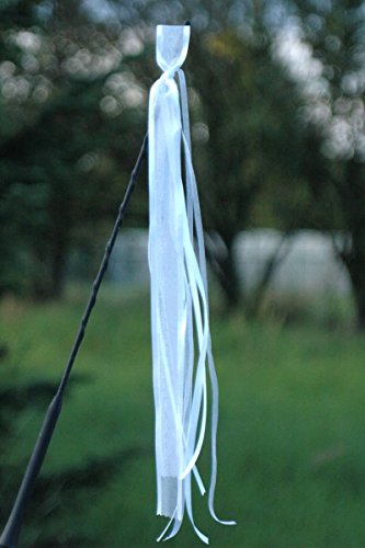 Autoschmuck 10 Stücke Antennenschleife Türgriffschleife Autoschleife Hochzeit (Weiß A-10) von Auto-schmuck so einfach so kreativ