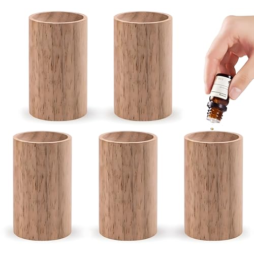 5 Stück Zirbenwürfel,Raumduft Diffuser,Diffusor,Duft Diffuser,Multifunktional,Leicht,Geeignet für Autos,Konferenzräume (3 cm Durchmesser und 5 cm Höhe) (Brasilianisches Palisanderholz) von AutoPrevails
