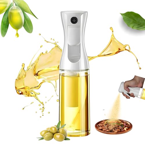 AutoPrevails Ölsprüher Zum Kochen,200ml Öl Sprühflasche Edelstahl und Glas Sprühflasche Öl Professioneller ÖlsprüHer für Speiseöl mit Skala und Trichter Ölspray Zum Kochen Salat, Grillen (Weiß 200ml) AutoPrevails Ölsprüher Zum Kochen,200ml Öl Sprühflasche Edelstahl und Glas Sprühflasche Öl Professioneller ÖlsprüHer für Speiseöl mit Skala und Trichter Ölspray Zum Kochen Salat, Grillen (Weiß 200ml) von AutoPrevails