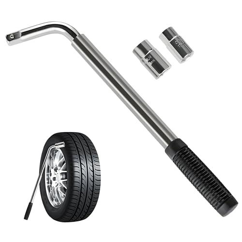 AutoPrevails Radmutternschlüssel Radkreuz pkw Radkreuz Auto-Radmutternschlüssel ausziehbarer Griff Stecknussgrößen 17 mm, 19 mm, 21 mm, 23 mm Reservereifen Breakdown Notfall Tools AutoPrevails Radmutternschlüssel Radkreuz pkw Radkreuz Auto-Radmutternschlüssel ausziehbarer Griff Stecknussgrößen 17 mm, 19 mm, 21 mm, 23 mm Reservereifen Breakdown Notfall Tools von AutoPrevails