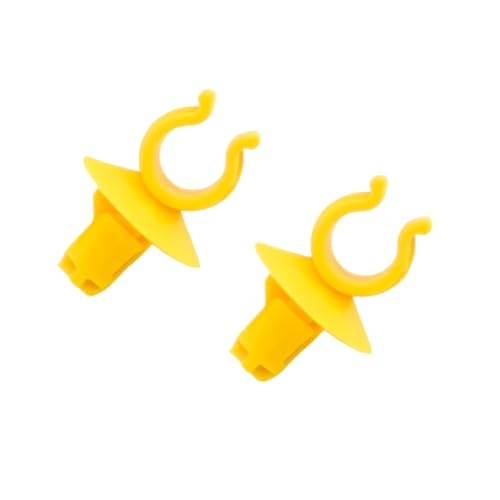 (2 Stück) Clips zur Befestigung der Motorhaubenstange, kompatibel mit AX Berlingo C15 C3 C4 Evasion Saxo Visa DS4 1007 106 206 306 407 605 806 Expert Partner 795059 von Autocraft