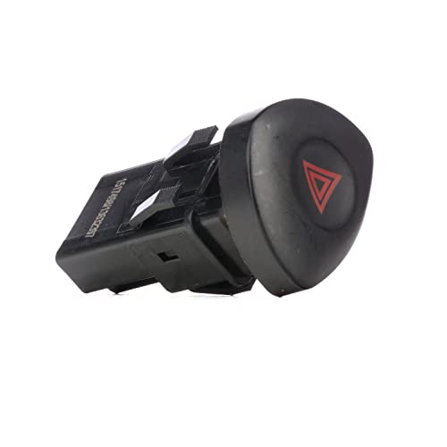 Autocraft Schalter für Warnblinker, kompatibel mit Renault Clio 2, Phase 2, OEM 8200442723 von Autocraft
