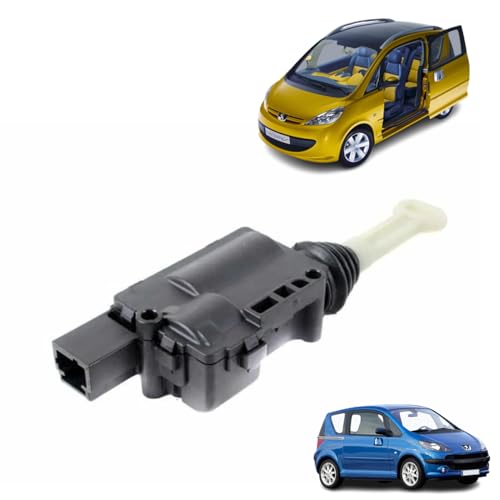 Autocraft Schiebetürschloss, links oder rechts, Verriegelungsmechanismus, kompatibel mit Peugeot 1007 (2005-2010) OEM: 661536 9649879580 von Autocraft
