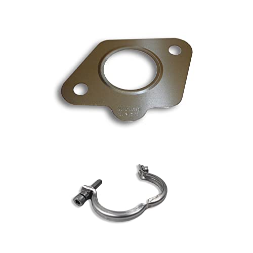 Dichtung für AGR-Ventil und Befestigungsschelle, Ventilklemmung vorgesehen für C1 C2 C3 C4 C5 Berlingo Nemo Xsara Jumpy SCUDO Picasso CLUBMAN R55 1007 206 207 307 308 407 Expert Bipper Partner 1 6283J von Autocraft