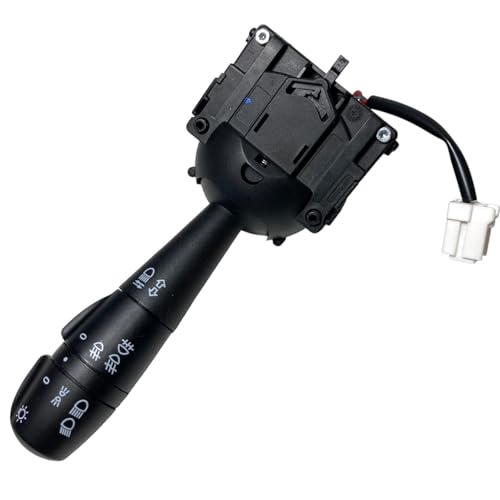 Lichtkommodo mit Nebelscheinwerfer vorne und hinten, Lenksäulenschalter, kompatibel mit Renault Clio 4 Captur Twingo 3 Duster Lodgy Dokker Sandero 2 Logan 8201167981 von Autocraft