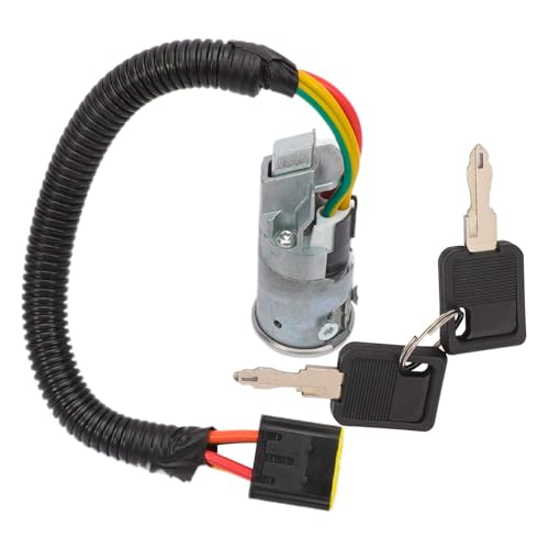 Neiman Lenkradschloss Startschalter mit Doppelschlüsseln, kompatibel mit Renault Thalia Twingo Clio II Scénic I Megane Dacia Logan Duster Sandero OEM: 7701469419 von Autocraft