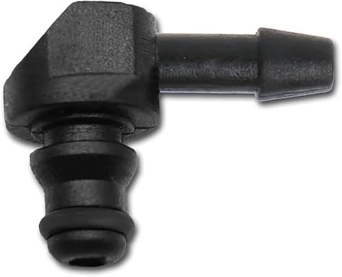 Autocraft Rücklaufverbinder Diesel-Injektor L-Form für Bosch Common-Schiene Serie 110 mit Dichtung, 5,7 mm x 4,85 mm, Winkel, Gewinde von Autocraft