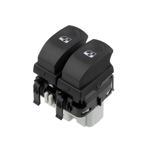 Schalter für Fensterheber vorne links, kompatibel mit Renault Clio 3 Modus und Twingo, OEM: 8200214939 von Autocraft