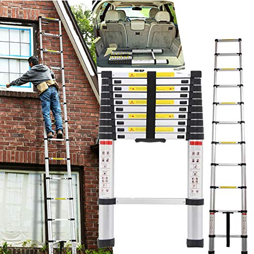 Aluleiter Ausziehbar 3,2m Mehrzweckleiter Teleskopleiter Klappleiter Stehleiter Aluminiumleiter für Dachdekoration Kletterdach Dach Business RV Outdoor-Arbeit 150 kg Belastbarkeit Aluleiter Ausziehbar 3,2m Mehrzweckleiter Teleskopleiter Klappleiter Stehleiter Aluminiumleiter für Dachdekoration Kletterdach Dach Business RV Outdoor-Arbeit 150 kg Belastbarkeit von Autofather