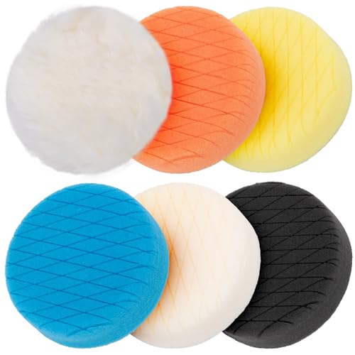 Autolock 6tlg 85mm Polierschwämme Wachs Schwämme, Auto Polierschwamm Polierpad Polieren Pad Autolock 6tlg 85mm Polierschwämme Wachs Schwämme, Auto Polierschwamm Polierpad Polieren Pad von Autolock