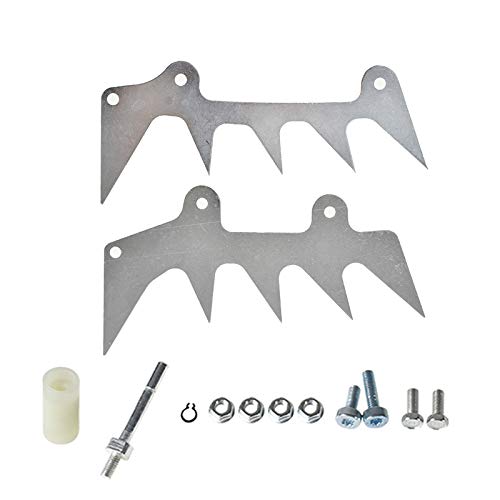 Autoparts Dual Felling Dog Bumper Spikes Chain Catcher Set Replacement for Stihl 024 026 MS240 MS260 029 039 034 036 038 MS290 MS390 MS310 MS311 MS391 MS271 MS271 MS2 MS2 91 Ch. ainaw von Auto parts
