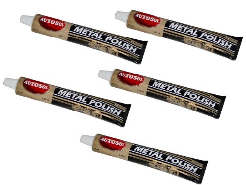 5 X CHROMPOLITUR METALL CHROM-POLITUR EDEL CHROMGLANZ AUTOSOL JE 75ML=375ML NEU 5 X CHROMPOLITUR METALL CHROM-POLITUR EDEL CHROMGLANZ AUTOSOL JE 75ML=375ML NEU von Autosol