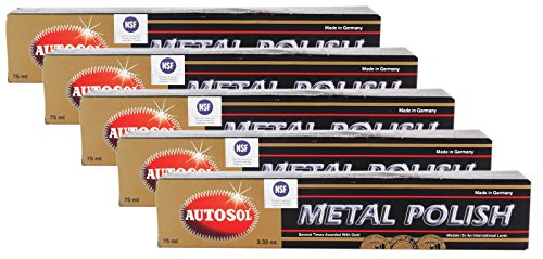 5x 75ML AUTOSOL MetalPolish Alu Metall Chrom Politur Polierpaste EDEL Chromglanz 5x 75ML AUTOSOL MetalPolish Alu Metall Chrom Politur Polierpaste EDEL Chromglanz von Autosol