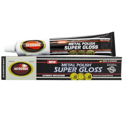 Vorstellung von Autosol Super Gloss Metal Polish 75ml – Verleihen Sie Ihren Metallen ultimativen Glanz von Autosol