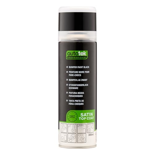 Autotek Bumper Paint Black, 300 ml von Autotek