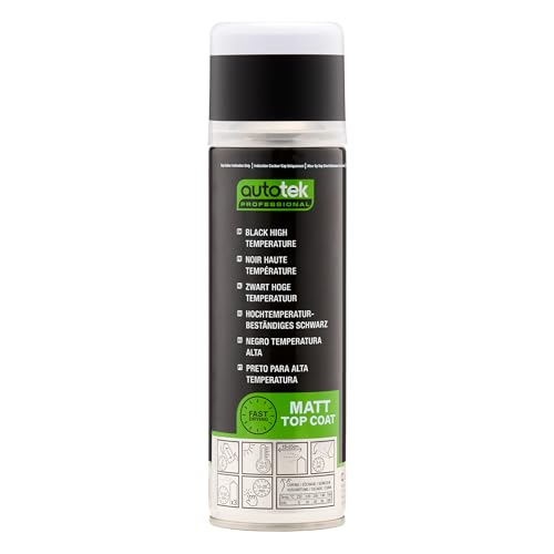 Autotek Professional VHT Black Spray Paint – Super Strong High Temperature Paint for Metal Surfaces,300 ml Autotek Professional VHT Black Spray Paint – Super Strong High Temperature Paint for Metal Surfaces,300 ml von Autotek