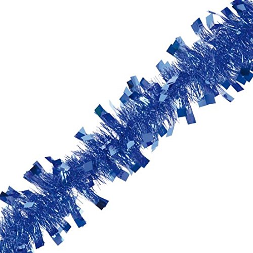 Autour de Minuit Lichterkette aus PVC, Länge 2 m, Durchmesser 12,5 cm, Disco, Polyvinylchlorid, königsblau von Autour de Minuit