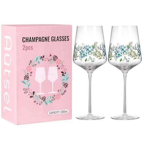 Autsel Weingläser Set 2er • Aperol Gläser (500 ml) • Kratzfeste Weingläser • Weinglas Personalisiert • Zeitlose Gläser für Weißwein • Schöne Geschenke von Autsel