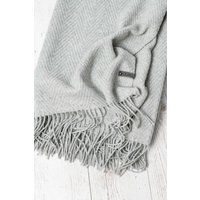 Hellgraue Decke Aus Merinowolle Kuschelige Tagesdecke Merinowolle Hellgraue Decke Aus Merinowolle Kuschelige Tagesdecke Merinowolle von AuxeMadeForHome