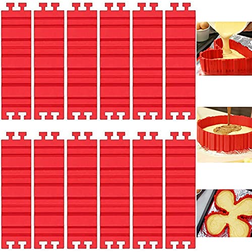 12 Stück Silikon-Kuchenform Magische DIY Backen Schlangen Form Werkzeuge für verschiedene Desserts, gestalten Sie Ihre Kuchen in jeder Form. 12 Stück Silikon-Kuchenform Magische DIY Backen Schlangen Form Werkzeuge für verschiedene Desserts, gestalten Sie Ihre Kuchen in jeder Form. von Auxtron