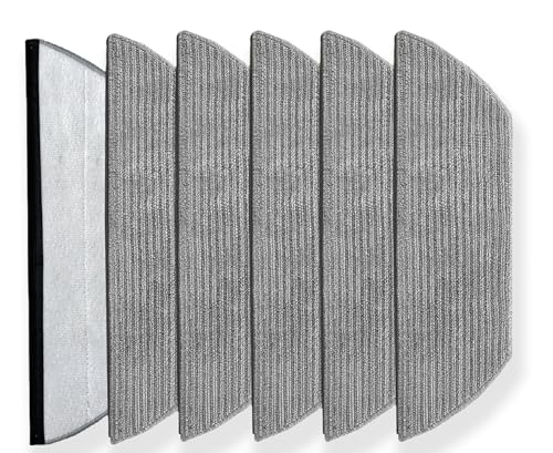 Ersatz-Mopp-Pads, kompatibel mit Shark AV2800ZE RV2820YE RV2820ZE AV2820S AV2820AE RV2800AE RV2800S PowerDetect Never Touch Pro Roboter-Staubsauger, waschbar, wiederverwendbar, Mikrofaser, weiche von Avaenzo