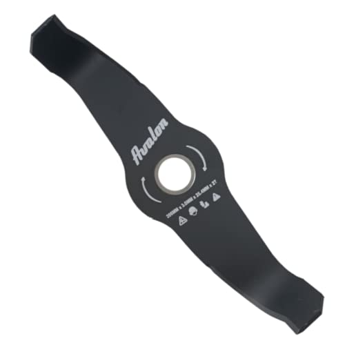 Avalon - 2-zackiges, gebogenes Freischneideblatt, 3 mm Stahl, zum Schneiden von Brombeeren oder dichter Vegetation von Avalon