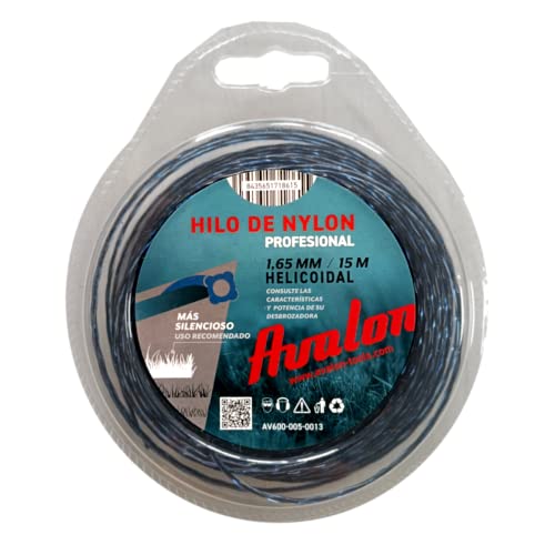 Avalon - Universal-Nylonfaden für Motorsense und Rasenmäher (1,65 mm x 15 m) von Avalon