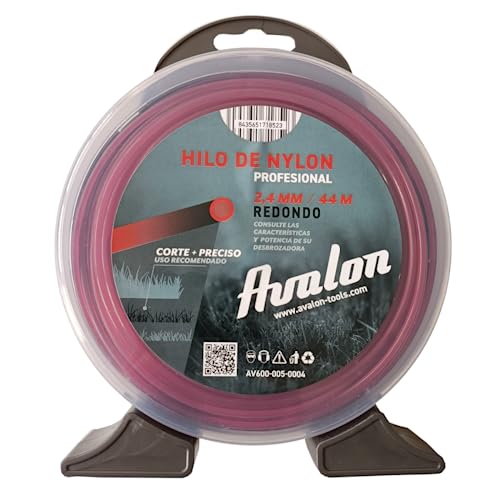 Avalon - Universal-Rundfaden für Motorsense und Rasenmäher (2,4 mm x 44 m) von Avalon