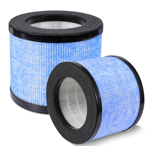 Avamia Luftreiniger H14 HEPA-Filterersatz für Luftreiniger, echter H14 HEPA Luftreinigerfilter, 2er-Pack Avamia Luftreiniger H14 HEPA-Filterersatz für Luftreiniger, echter H14 HEPA Luftreinigerfilter, 2er-Pack von Avamia
