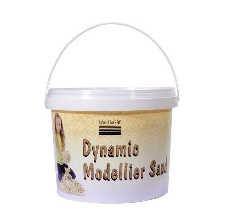 AVANTGARDE Bastelnaturmaterial Motoriksand Dynamic, Fließt besonders langsam und zähflüssig von AVANTGARDE