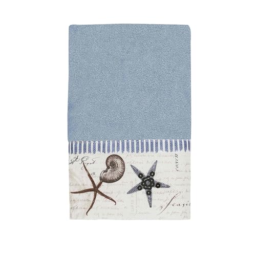 Avanti Linens Antigua-Kollektion, Baumwolle, Blauer Nebel, Handtuch von Avanti Linens