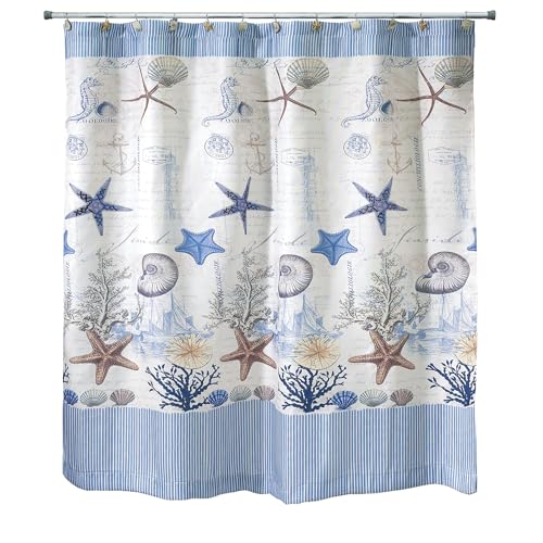 Avanti Linens Antigua Duschvorhang, Textil, Mehrfarbig, Shower Curtain von Avanti Linens