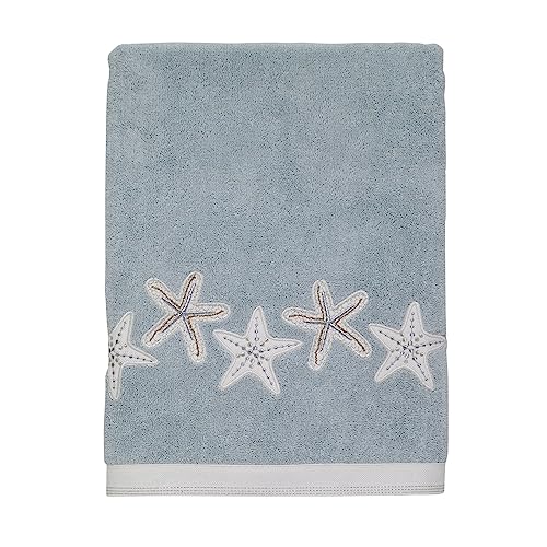 Avanti Linens 036731 Min Pailletten Muscheln Badetuch, Medium, Mineral von Avanti Linens