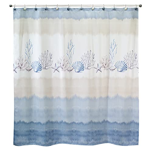 Avanti Linens Duschvorhang, abstrakte Küsten-Kollektion, Mehrfarbig Avanti Linens Duschvorhang, abstrakte Küsten-Kollektion, Mehrfarbig von Avanti Linens