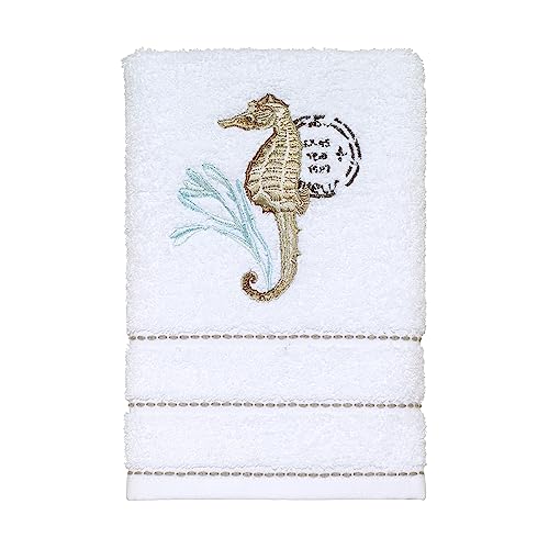 Avanti Linens Farmhouse Shell Collection, Weiß, Hand Towel von Avanti Linens