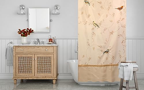 Avanti Linens Gilded Birds Collection Handtuch-Set, 3-teilig, elfenbeinfarben von Avanti Linens