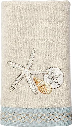 Avanti Linens Handtuch, weiches und saugfähiges Baumwollhandtuch, Strand-inspiriertes Badezimmer-Zubehör (Seeglas-Kollektion) von Avanti Linens