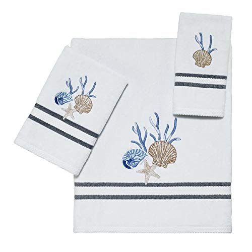 Avanti Linens Blue Lagoon Collection, blau, 3 Pc Towel Set von Avanti Linens