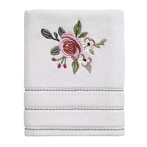 Avanti Linens Spring Garden Collection Handtuch, elfenbeinfarben von Avanti Linens