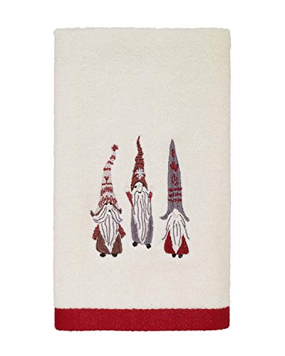 Avanti Linens Weihnachtswichtel-Kollektion, Baumwolle, elfenbeinfarben, Handtuch von Avanti Linens