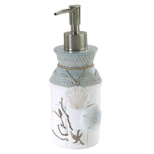 Avanti Linens Accessories Farmhouse Shell Collection, Harz, Mehrfarbig, Soap Dispenser/Lotion Pump von Avanti Linens