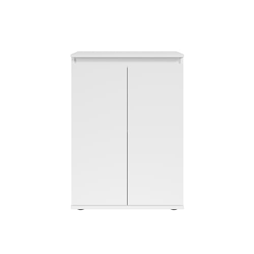 AVANTI TRENDSTORE - Bra - Kommode aus laminiertem Holz in weiß mit 2 Türen. In verschiedenen Farben erhältlich. Maße LAP ca. 60x84x35 cm. von Avanti Trendstore