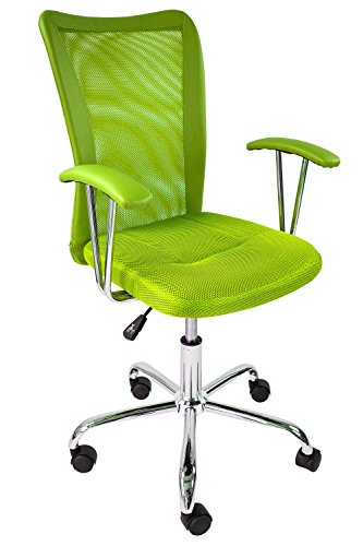 Avanti Trendstore Leichter Bürostuhl in attraktivem Lemon, dreh- und höhenverstellbar von Avanti Trendstore