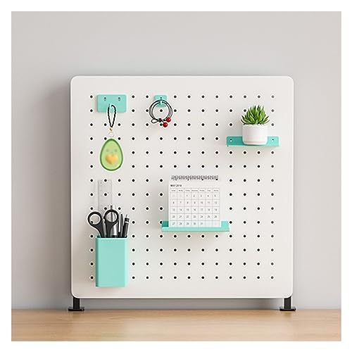 Höhenverstellbare Stecktafel, Stecktafel, Wand-Organizer-Set, DIY-Metallzubehör, modulares Aufhängen für Bastelraum, Garage, Zuhause, Büro, Organizer, Stecktafel für Büro, Spielzimmer (Weiß, 40 x 40 Höhenverstellbare Stecktafel, Stecktafel, Wand-Organizer-Set, DIY-Metallzubehör, modulares Aufhängen für Bastelraum, Garage, Zuhause, Büro, Organizer, Stecktafel für Büro, Spielzimmer (Weiß, 40 x 40 von Avdnrya