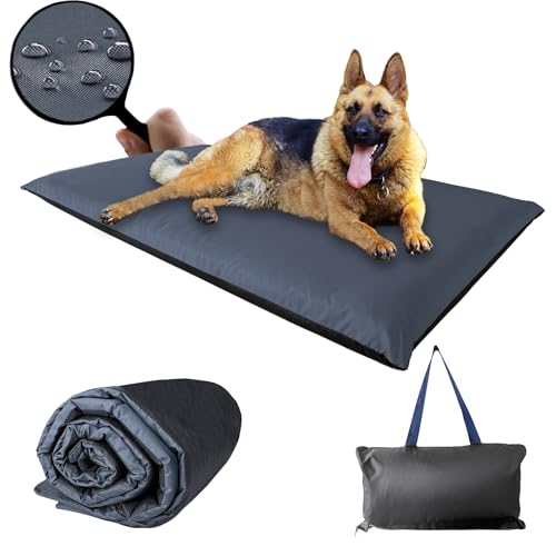 Aveanit wasserdichte Hundematte für Outdoor 110 x 68cm, Hundedecke Waschbares, Waschbares Hundebett, Hundekissen für Reise Camping Outdoor Graphit Aveanit wasserdichte Hundematte für Outdoor 110 x 68cm, Hundedecke Waschbares, Waschbares Hundebett, Hundekissen für Reise Camping Outdoor Graphit von Aveanit