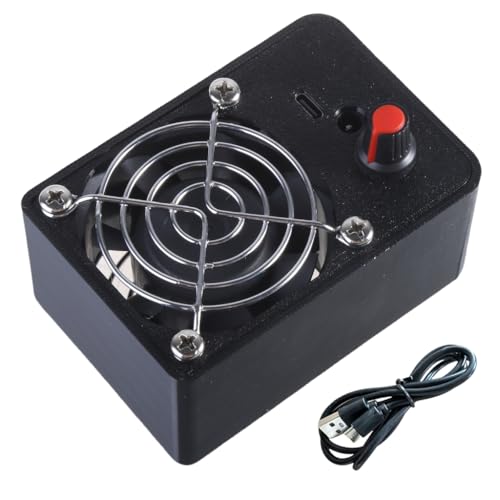 Avejjbaey 5V USB Powered PC Router Lüfter Computer Lüfter Einstellbare Geschwindigkeit Controller 16000RPM Für PC Desktop 3D Drucker Zubehör von Avejjbaey