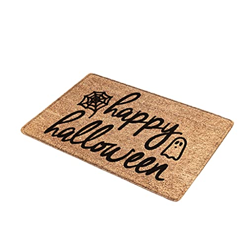 Avejjbaey Halloween-Fußmatte für Zuhause, Badezimmer, Eingang, Dekoration, rutschender Teppich, Halloween-Fußmatte für den Außenbereich von Avejjbaey