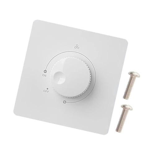 Avejjbaey Mehrzweck Deckenlüfter Wandmontage Drehsteuerungen Einstellbare Geschwindigkeitsregler 120W 500W 220 V 10.0a Easy Installion Easy Installion Lüftergeschwindigkeit Controller von Avejjbaey