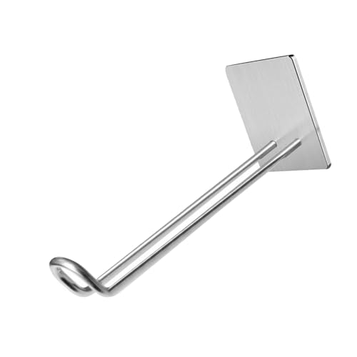 Avejjbaey Mehrzweck-Haken aus Edelstahl, zum Aufkleben, platzsparend, Handtuchaufhänger, Hängeregal mit starker Tragfähigkeit, Schlafzimmer-Zubehörhaken Avejjbaey Mehrzweck-Haken aus Edelstahl, zum Aufkleben, platzsparend, Handtuchaufhänger, Hängeregal mit starker Tragfähigkeit, Schlafzimmer-Zubehörhaken von Avejjbaey