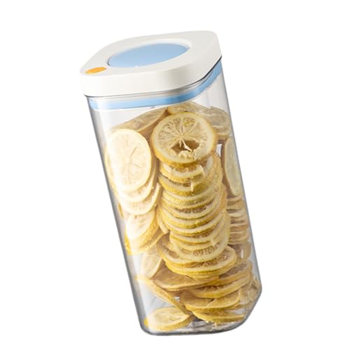 Avejjbaey Vakuumversiegelung Snacks Vorratsdose Transparent Versiegelte Körner oder Kaffeehalter Box Tragbare Lebensmittel von Avejjbaey
